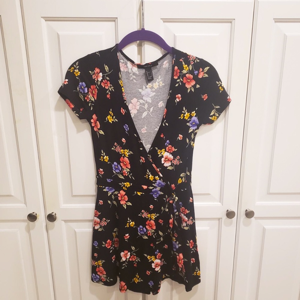 Floral Romper - Forever 21